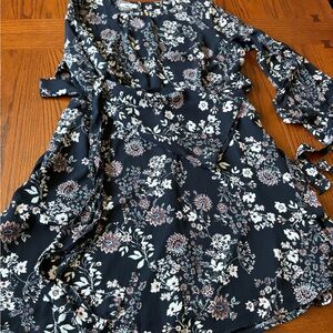 Maurices Black Floral Dress